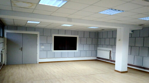 Obra acústica para la edificación