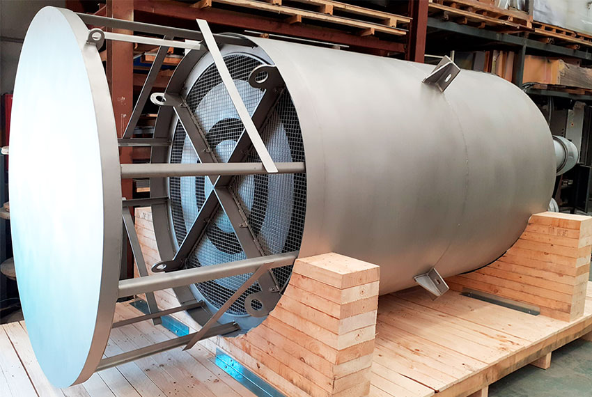 silenciador de venteo fabricación Iberacústica