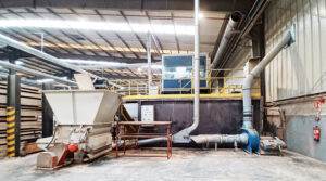 Reducción de ruido en industria de madera